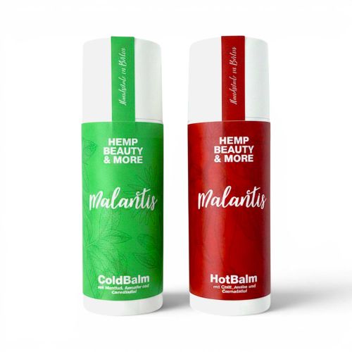 Malantis CBD Hot- & Coldbalm Bundle 5 Malantis CBD Hot- & Coldbalm Bundle