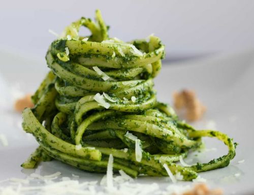 Eiweißreiches Hanfpesto mit Hanfsamen